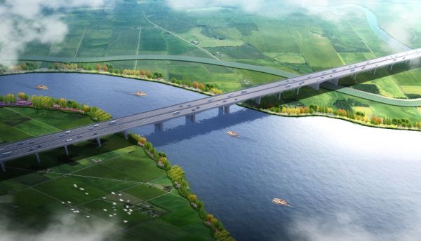 濟濱高鐵濟陽黃河公鐵兩用特大橋 濟濱高鐵濟陽黃河公鐵兩用特大橋